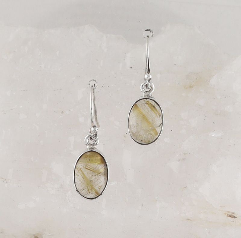 BL ER-0807 RTQ  (Rutilated Quartz)