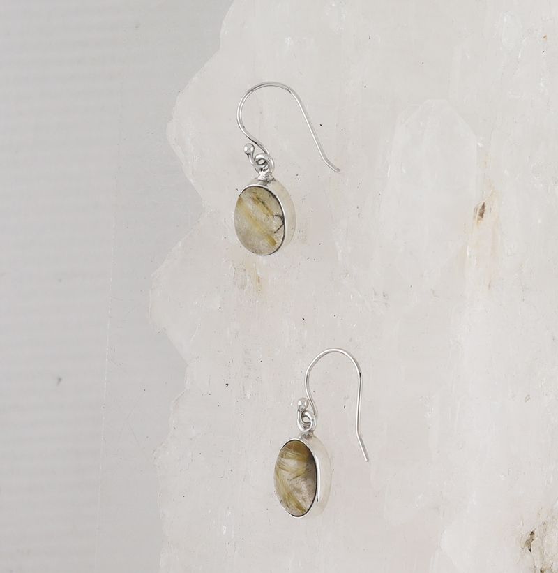 BL ER-0807 RTQ  (Rutilated Quartz)