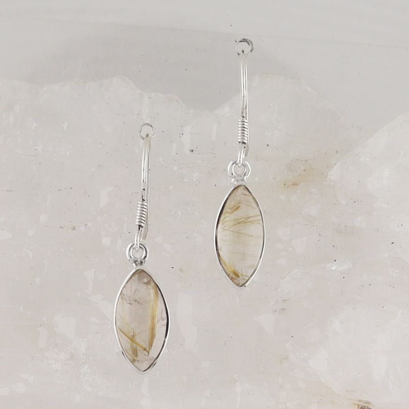 BL ER-0847 RTQ  (Rutilated Quartz)