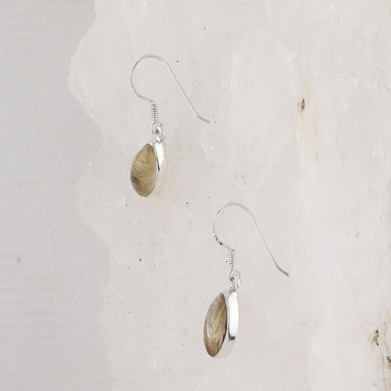 BL ER-0847 RTQ  (Rutilated Quartz)