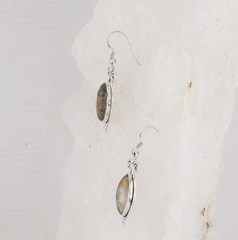 BL ER-3072 RTQ  (Rutilated Quartz)