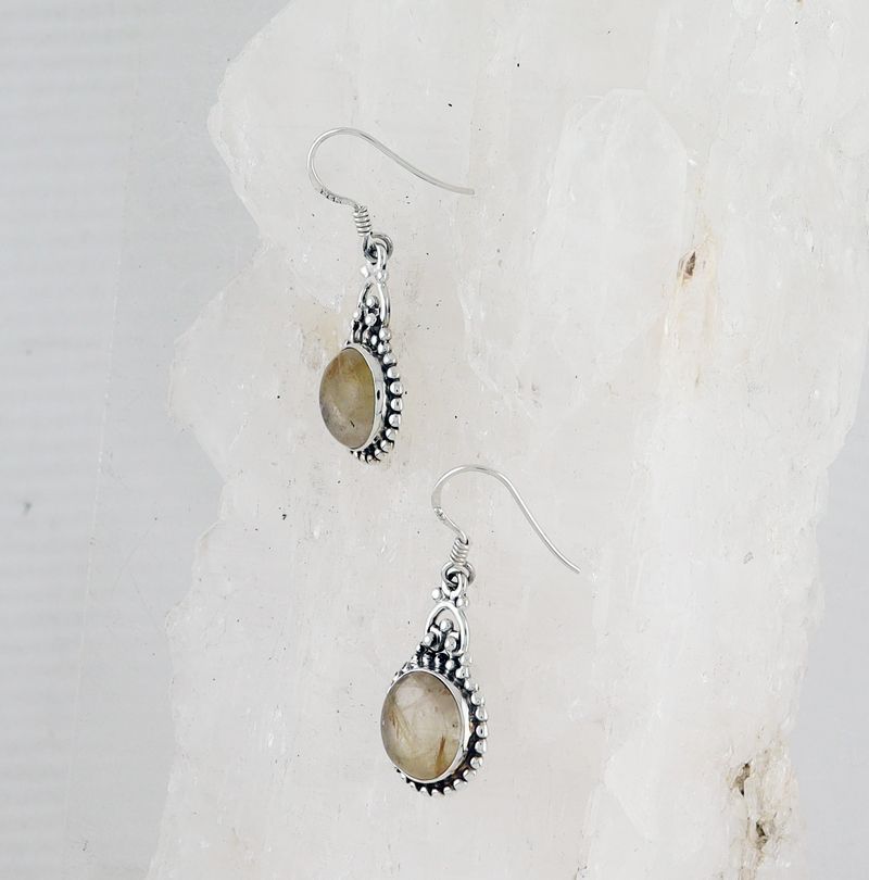BL ER-3074 RTQ  (Rutilated Quartz)