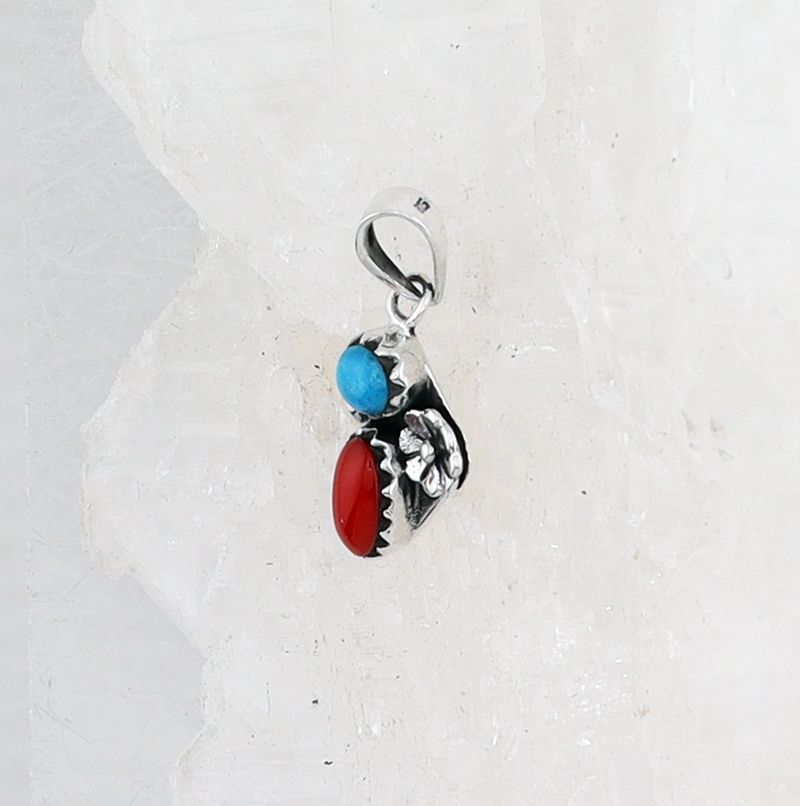 BL NWP-0726 T RC  (Turquoise and Red Coral)