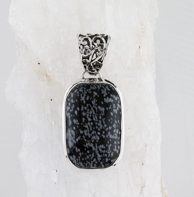 P-1802 SNOB (Snowflake Obsidian)