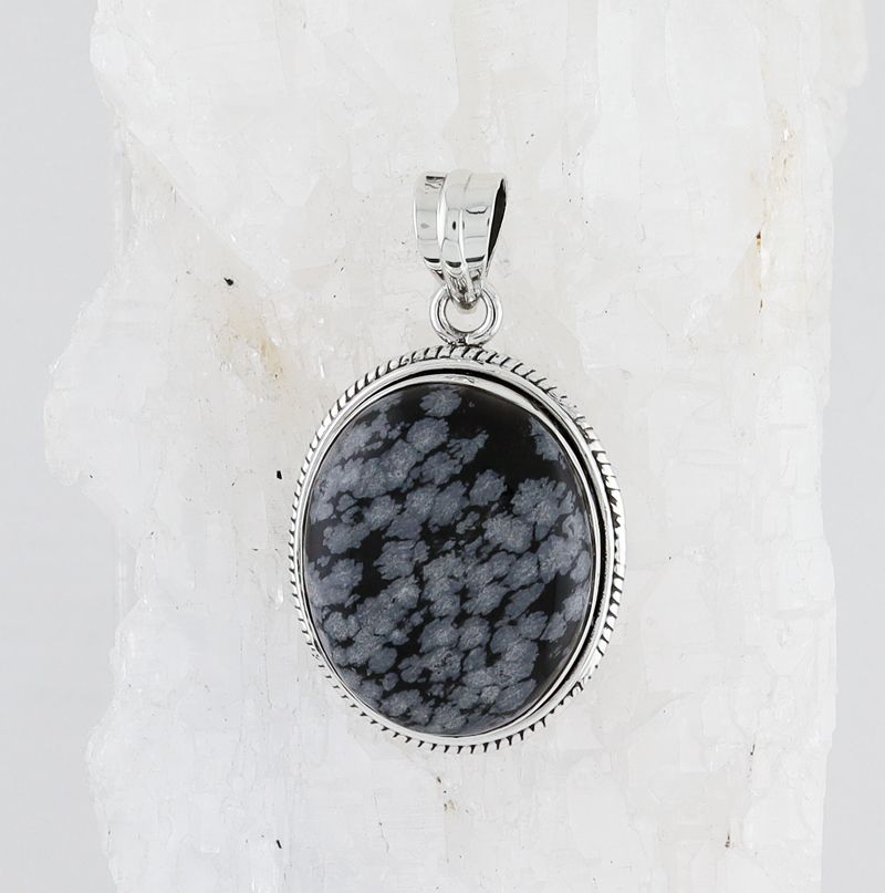 P-1806 SNOB (Snowflake Obsidian)