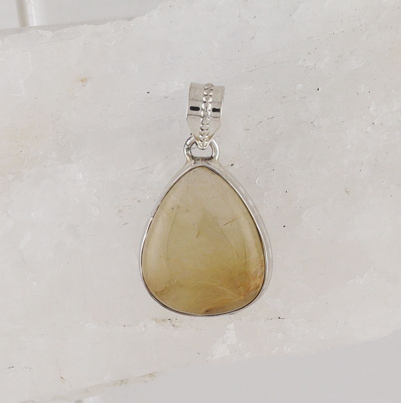 BL P-4909 RTQ  (Rutilated Quartz)
