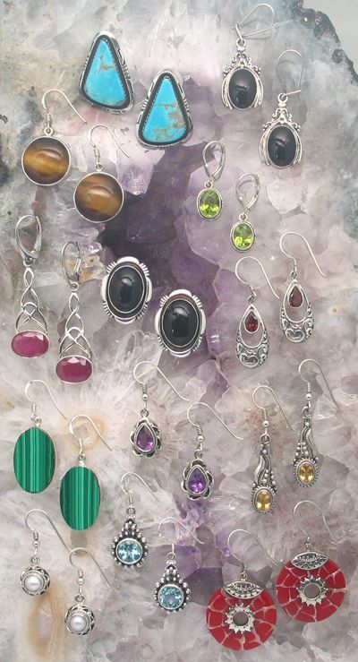Gemstone Earrings ( I am working on this cartagory now 10/6/26