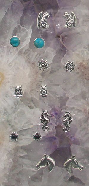 Post Earrings (comming slowly - Jeff)