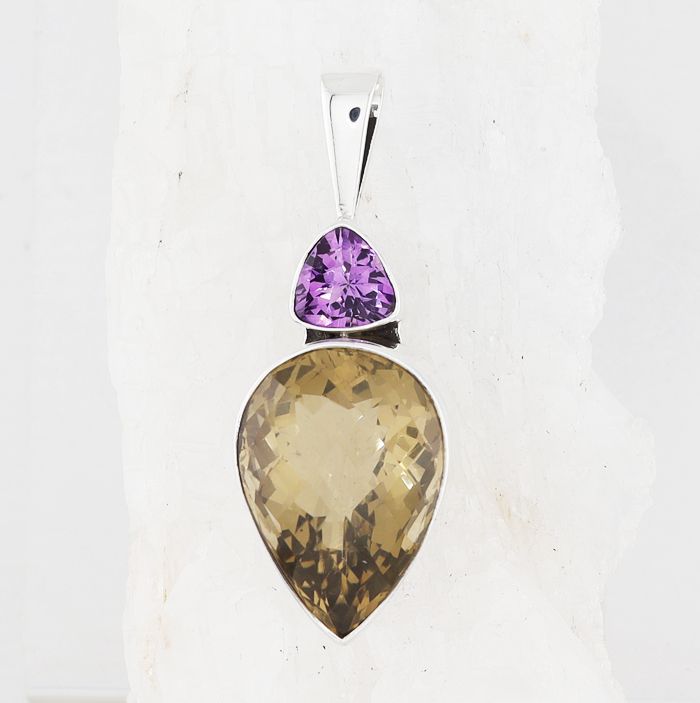 CHAR P-0399 AM LCI  (Amethyst and Lemon Citrine)