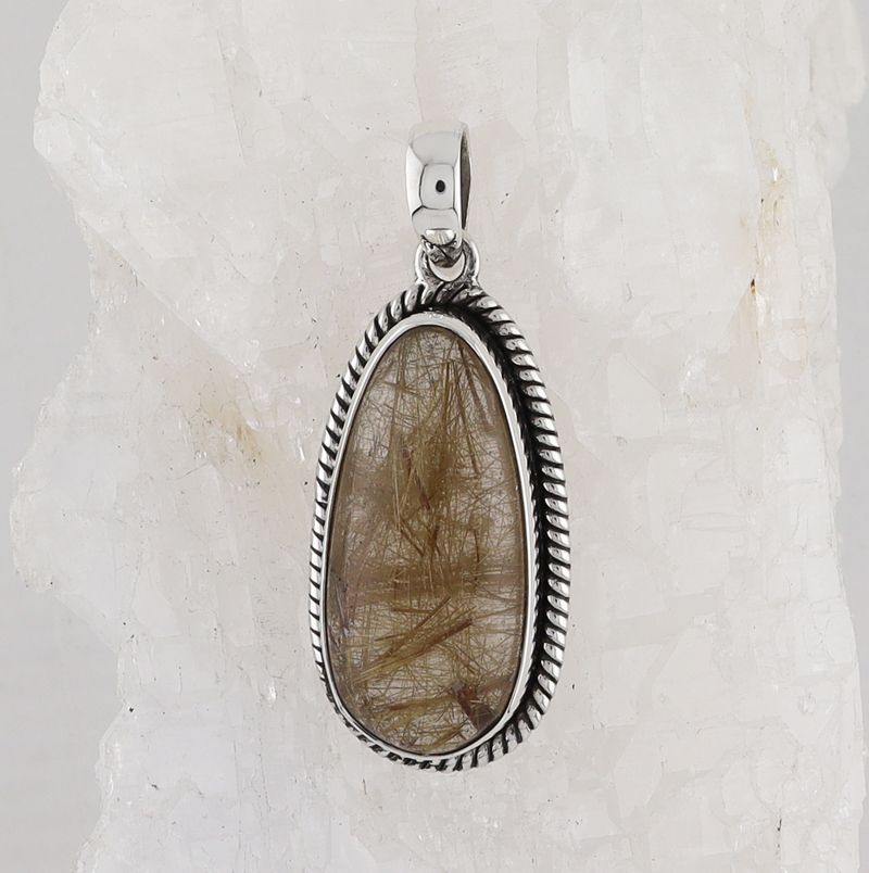 FP P-0087 RTQ  (Rutilated Quartz)