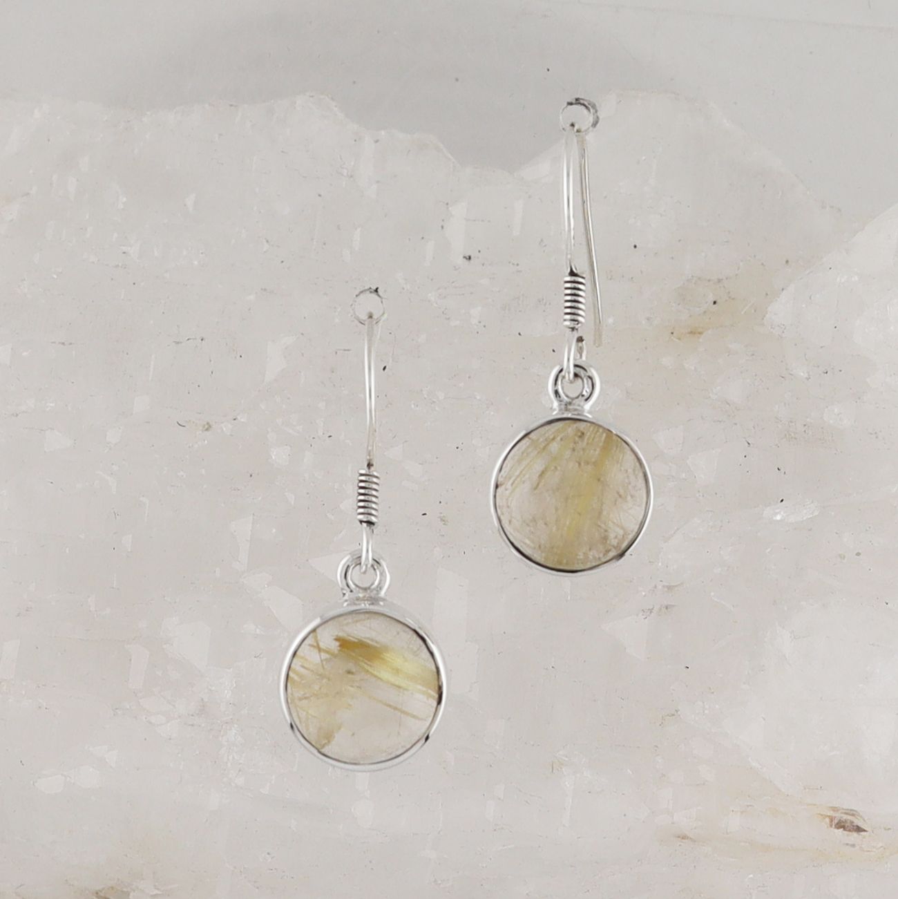IGB ER-0101 RTQ  (Rutilated Quartz)  IRREGULAR