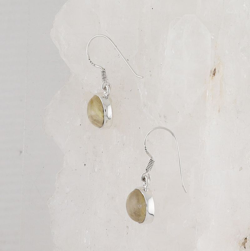 IGB ER-0101 RTQ  (Rutilated Quartz)  IRREGULAR