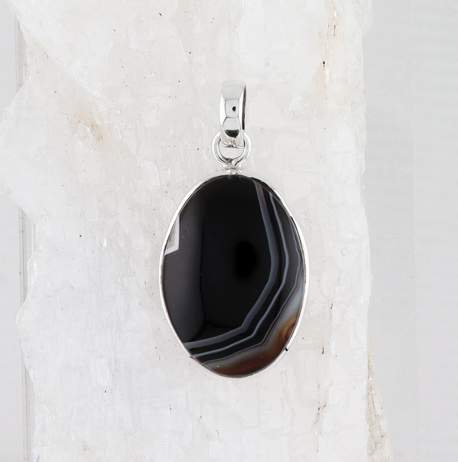 IGB P-0304 BA  (Banded Agate)
