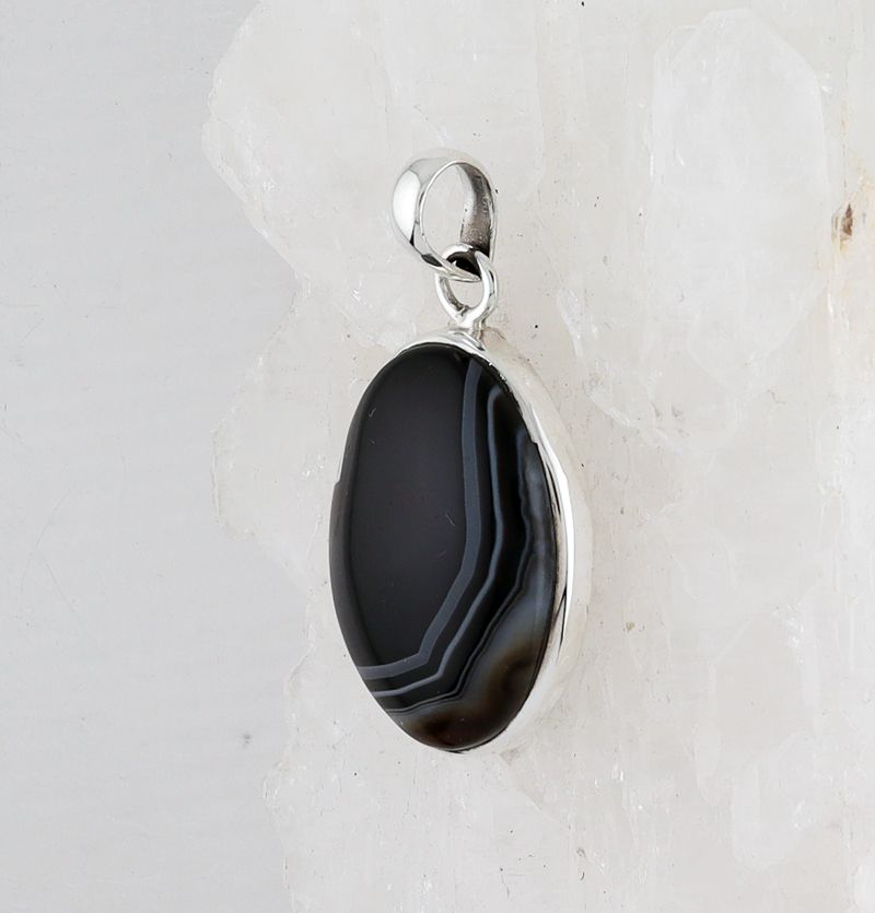 IGB P-0304 BA  (Banded Agate)
