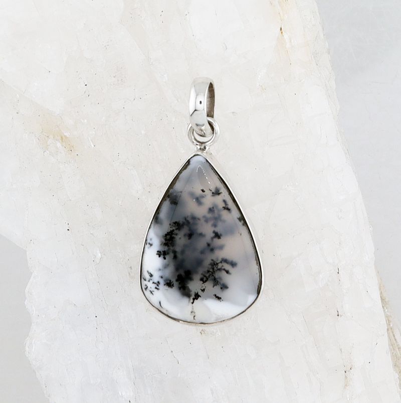 Dendritic Agate Pendants