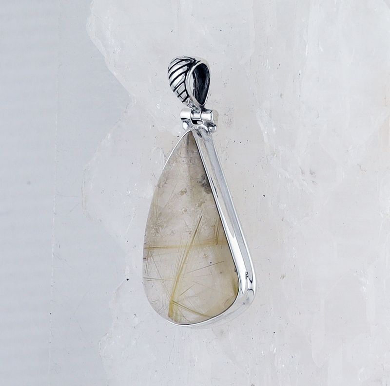 SAM P-1901 RTQ  (Rutilated Quartz)