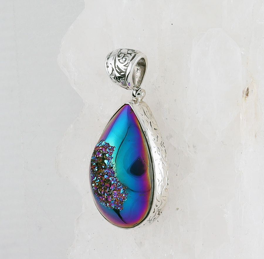 SB P-0271 DR  (Quartz Druzy)