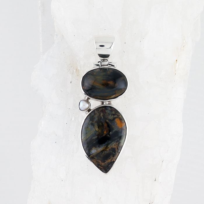 SB P-0366 PTR FWP (Pietersite and Freshwater Pearl)