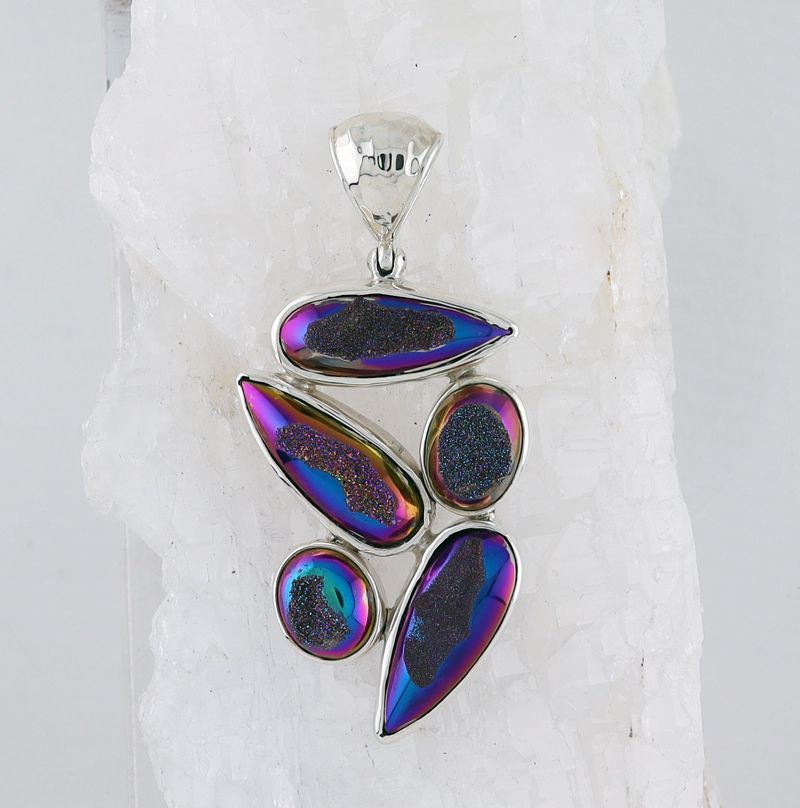 SB P-0722 DR  (Quartz Druzy)