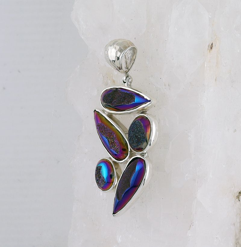 SB P-0722 DR  (Quartz Druzy)