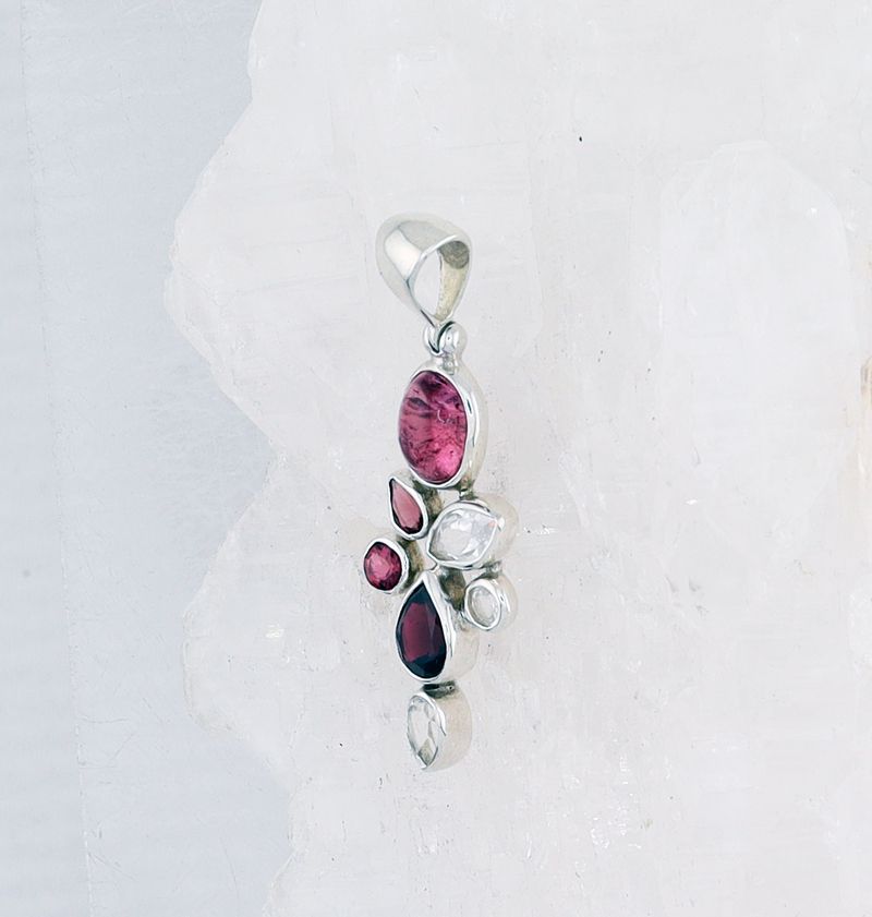 SB P-0940 TM WTPZ  (Tourmaline and White Topaz)