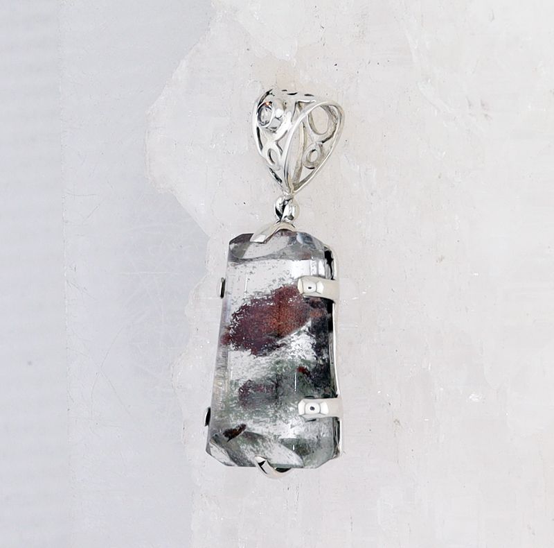 SB P-0952  LOD WTPZ (Lodolite Quartz and White Topaz)