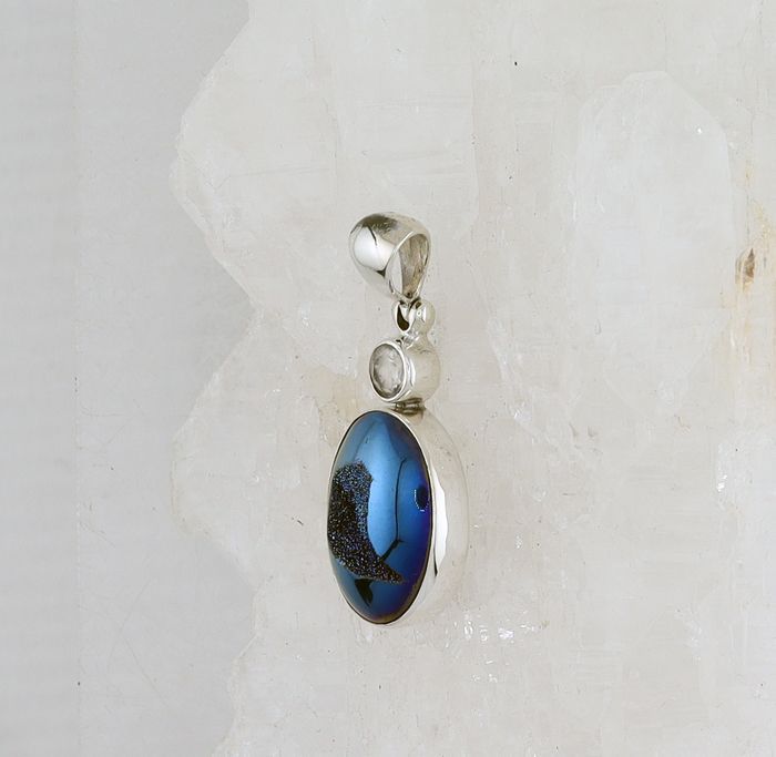 SB P- DR WTPZ (Quartz Drusy and White Topaz)