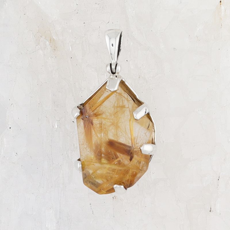 SB P-1026 RTQ  (Rutilated Quartz)