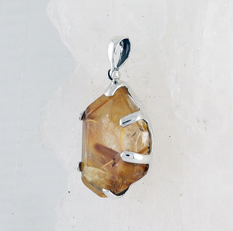 SB P-1026 RTQ  (Rutilated Quartz)