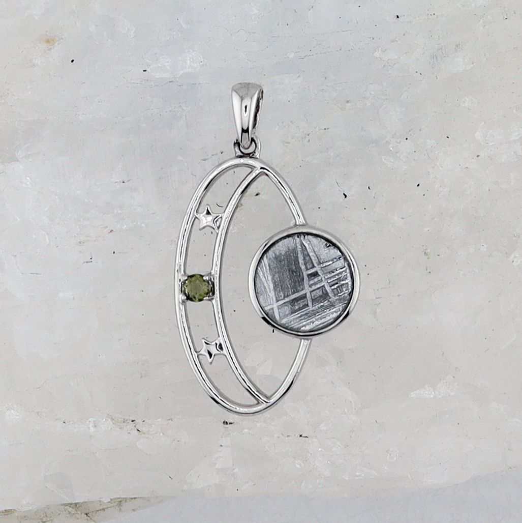 SB P-1321 MET  (Meteorite and Moldavite)