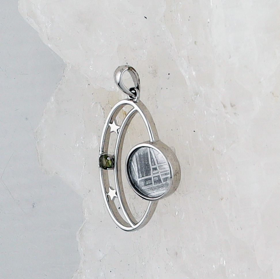 SB P-1321 MET  (Meteorite and Moldavite)