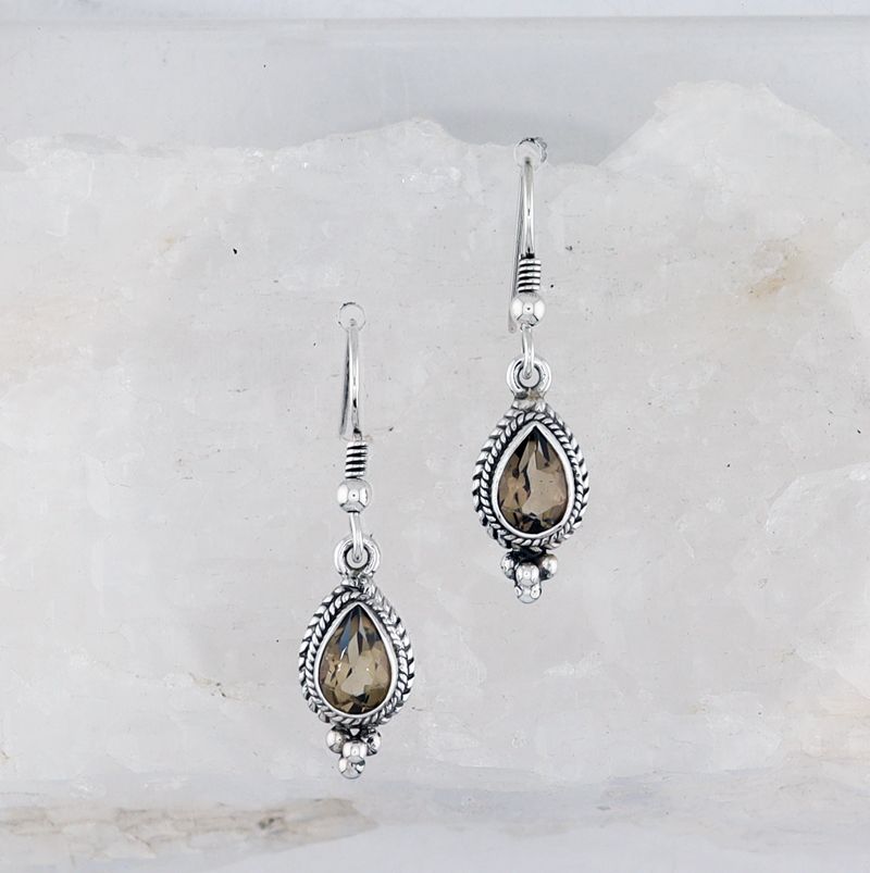 SILK ER-002 SQ (Smoky Quartz)