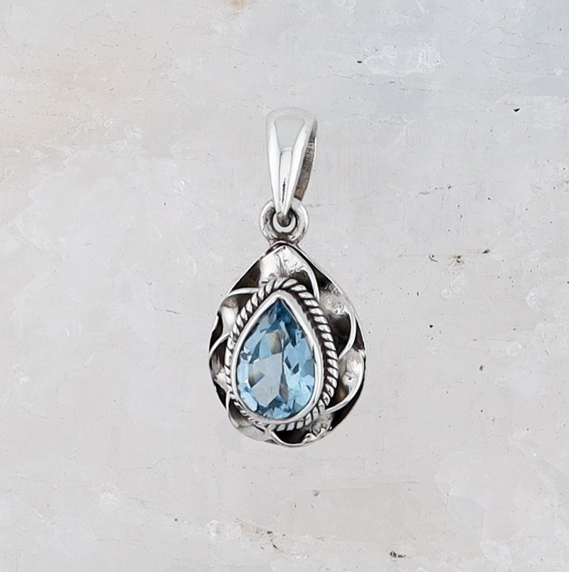 SILK P-034 BT A (Blue Topaz)