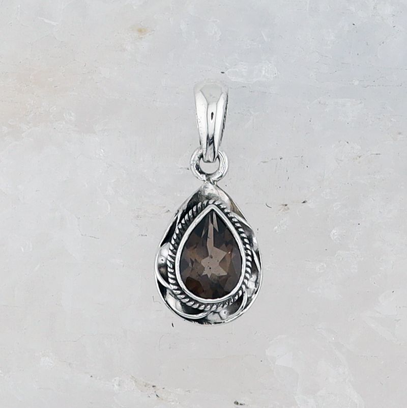 SILK P-035 SQ A (Smoky Quartz)