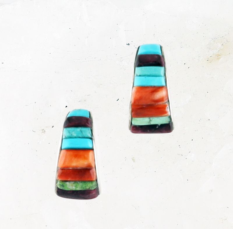 SKY ER-0567 MLT  (Turquoise, Green Turquoise and Spiny Oyster)