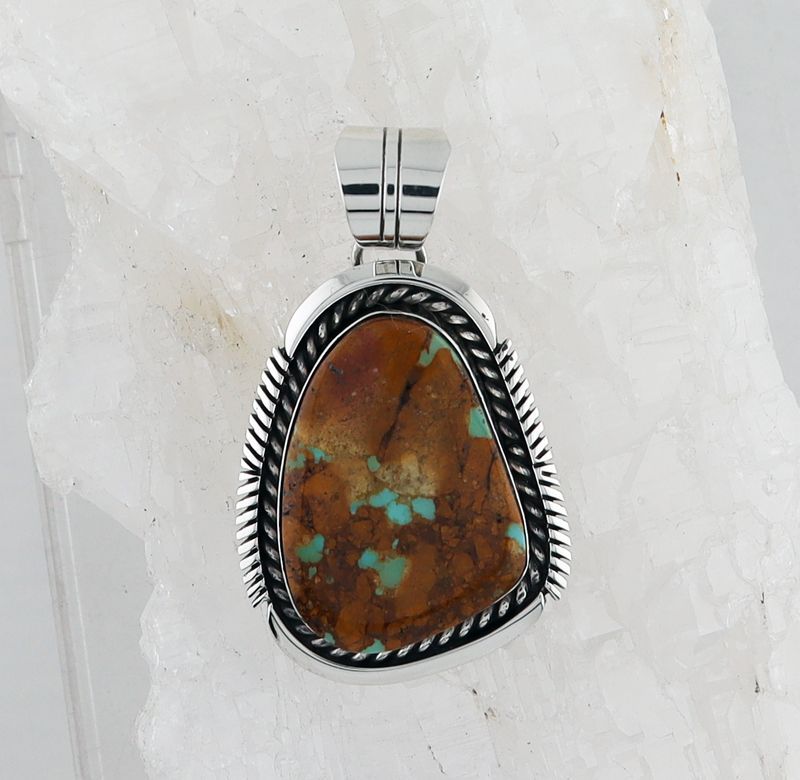 SKY P-0334 BTQ  (Boulder Turquoise) Signed: 