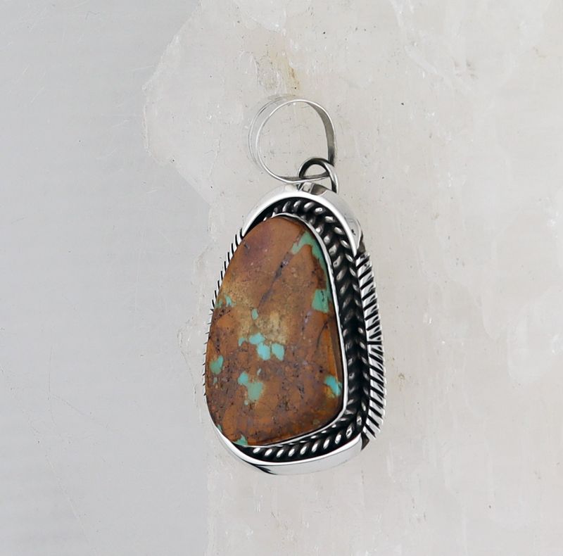 SKY P-0334 BTQ  (Boulder Turquoise) Signed: 