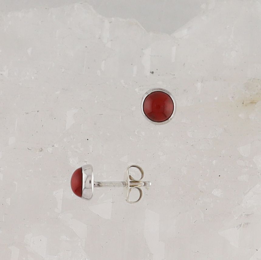 STAR ER-0003 RC (6mm Red Coral)