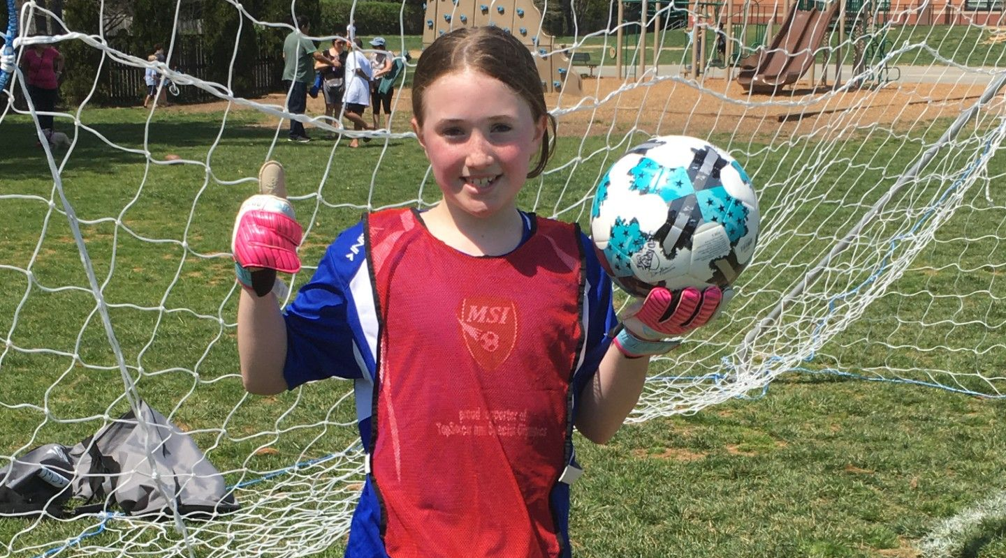 Juliana also plays for her high school team