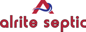 A logo for a company called alrite septic