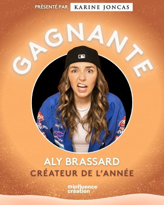 Créateur de l’année : Aly Brassard