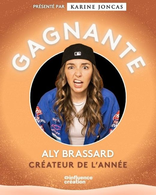 Créateur de l’année : Aly Brassard