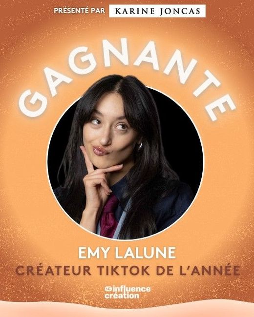 Créateur TikTok de l’année : Émy Lalune