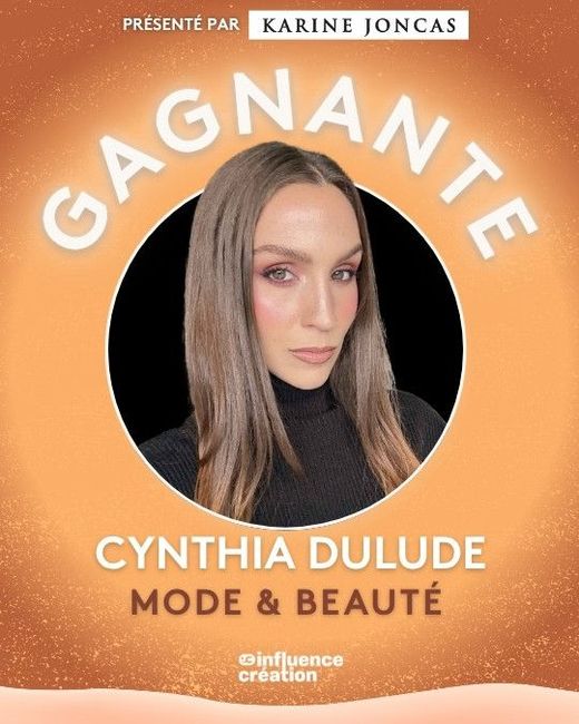 Cynthia Dulude, mode et beauté