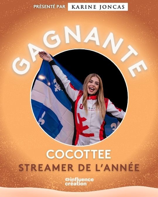 Streamer de l’année : Cocottee
