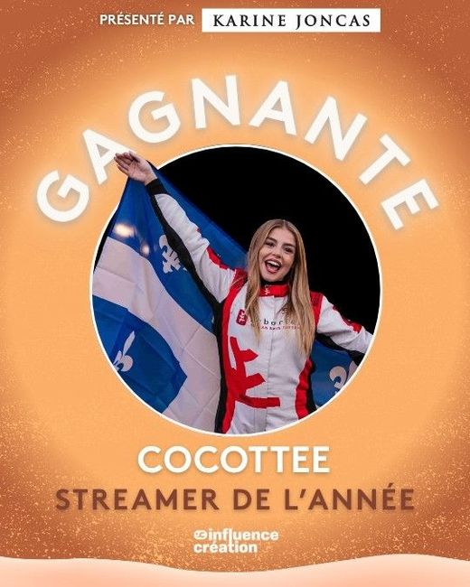 Streamer de l’année : Cocottee