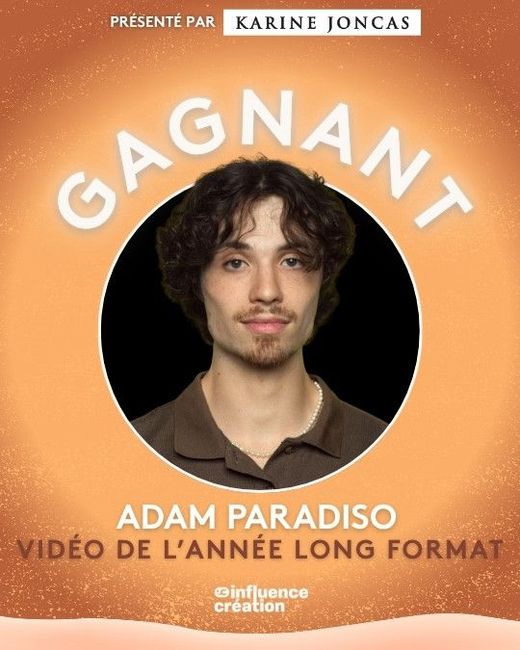 Vidéo de l’année, format long : Adam Paradizio