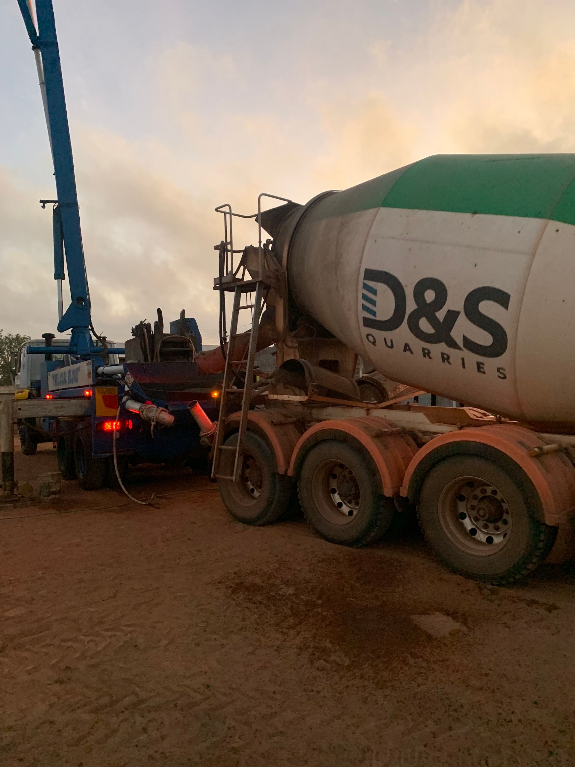Loader Works In A Quarry — D&S Quarries in Lansdowne, NT
