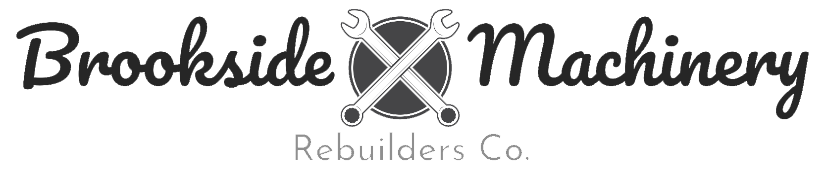 Brookside Machinery logo with crossed wrenches and text 