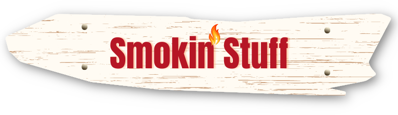 Smokin' Stuff menu section sign